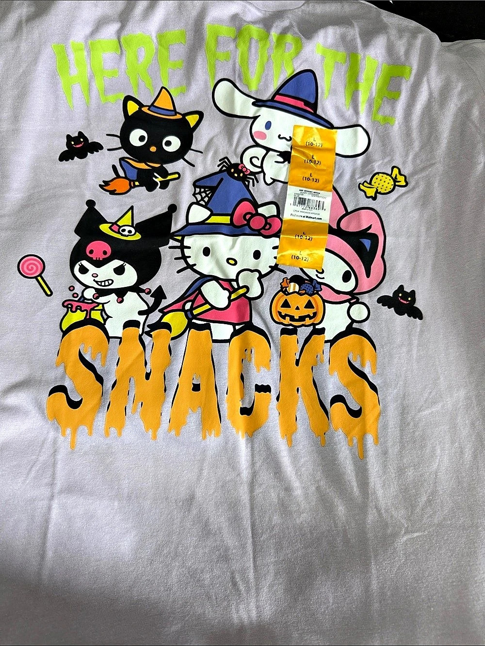 Sanrio Halloween Graphic Short Sleeve Tee